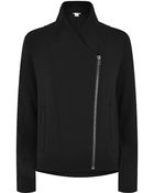 Helmut Lang Villous Padded Zipup Sweatshirt - Lyst