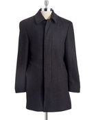 Lauren by Ralph Lauren Wool Dress Coat - Lyst