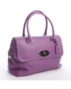 Mulberry Begonia Leather Top Handle Satchel - Lyst