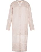 Ruban Silk Organza and Ivory Lace Coat - Lyst