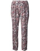 Stella McCartney Print Trousers - Lyst