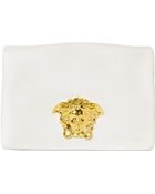 Versace Nappa Leather Shoulder Bag - Lyst