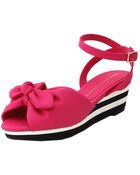 Charlotte Olympia Alexa Wedge Bow Sandal - Lyst