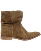 Isabel Marant Crisi Suede Boots - Lyst