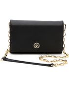 Tory Burch Robinson Wallet On A Chain - Lyst