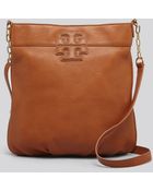 Tory Burch Crossbody Stacked T Book Bag - Lyst