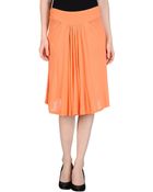 See By Chloé Knee Length Skirt - Lyst
