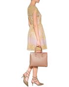 Valentino Leather Studded Shopper Tote - Lyst