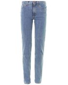 Aries Patched Up High-Rise Straight-Leg Jeans - Lyst