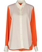Celine Long Sleeve Shirt - Lyst