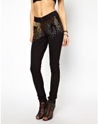 One Teaspoon Ride The Wind Trousers with Embellishment - Lyst