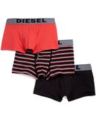 Diesel Fresh Bright Stretch Cotton Briefs 3pack - Lyst