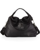 Furla Elisabeth Largo Hobo Bag Onyx - Lyst