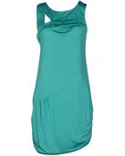 Patrizia Pepe Short Dress - Lyst