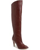 Topshop Betty Asymmetric Overtheknee Boot - Lyst