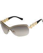 Versace Medusa Sunglasses - Lyst