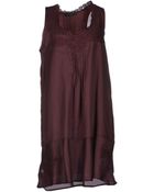 Twin-set Simona Barbieri Knee-Length Dress - Lyst