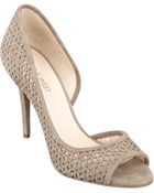 Nine West Dragonia D'Orsay Peep Toe Pumps - Lyst