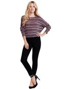 Jessica Simpson Plaid Skinny Leg Pull-On Pants - Lyst