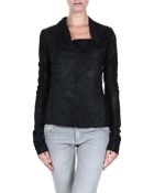 Rick Owens Leather Outerwear - Lyst