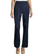 Lafayette 148 New York Harrison High-Waist Cuffed Pants - Lyst