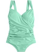 J.Crew Ruched Wrap Tank - Lyst
