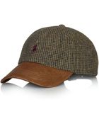 Polo Ralph Lauren Tweed Leathertrim Sports Cap - Lyst