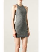 T By Alexander Wang Mesh Bonded Neoprene Dress - Lyst