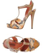 Missoni Sandals - Lyst