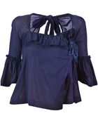Tao Comme Des Garçons Vintage Ruffle Top - Lyst