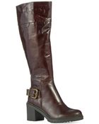 Kenneth Cole Reaction Rocky Hill Riding Boots - Lyst