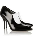 Alexander Wang Natasa Glossed-Leather Ankle Boots - Lyst
