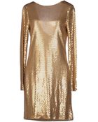 MICHAEL Michael Kors Short Dress - Lyst