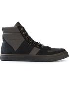 Marc Jacobs Leather Hi-top Sneakers with Snakeskin Effect - Lyst