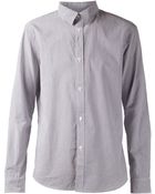 A.P.C. Striped Shirt - Lyst