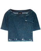 Rachel Comey Titan Denim Top - Lyst