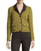 M Missoni Knit Two-Button Jacket - Lyst