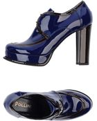 Studio Pollini Laceup Shoes - Lyst
