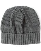 Dolce & Gabbana Ribbed Beanie - Lyst