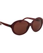 The Row Round-Frame Sunglasses - Lyst