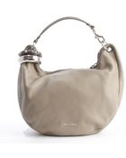 Jimmy Choo Pebble Leather 'Solar' Shoulder Bag - Lyst