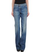 Roberto Cavalli Denim Trousers - Lyst