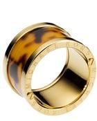 Michael Kors Faux Tortoise Barrel Ring - Lyst
