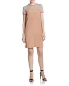 DKNY Paisley Teardrop Print Silk Dress - Lyst