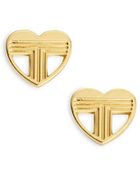 Tory Burch Adeline Fret Stud Earring - Lyst