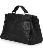 Topshop Soft Pony Trim Satchel - Lyst