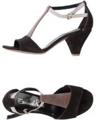 Emanuela Passeri Highheeled Sandals - Lyst