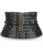 Zana Bayne Buckle-Fastened Leather Belt - Lyst