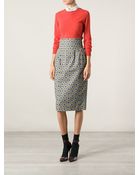 Stella Jean Agnese Skirt - Lyst