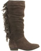 Office Nevada Fringe Back Vintage Boot - Lyst